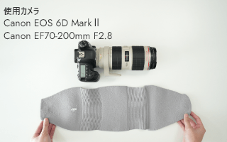 超望遠レンズ＋カメラとpolygon XLを並べたところ 使用カメラ：Canon EOS 6D MarkⅡ Canon EF70-200mm F2.8