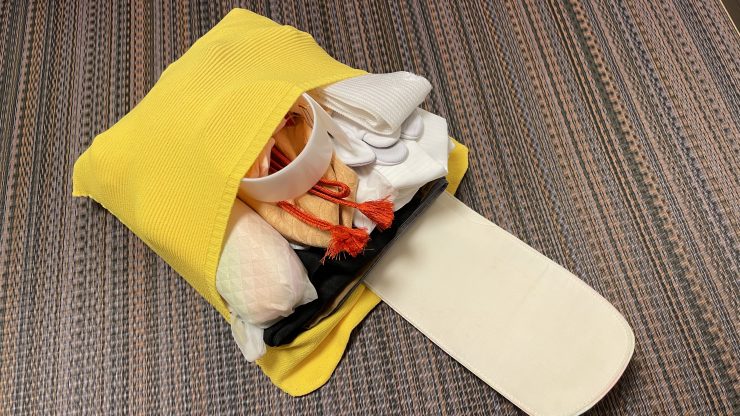 着物で稽古