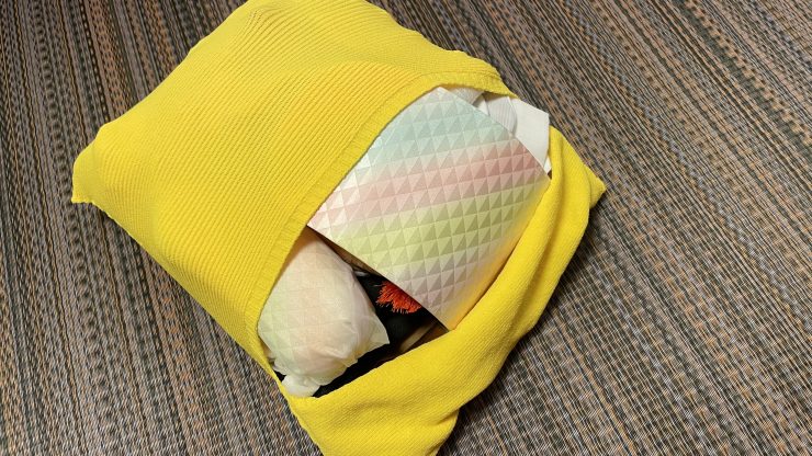 着物で稽古