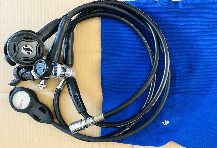 ダイビング器材の保護に