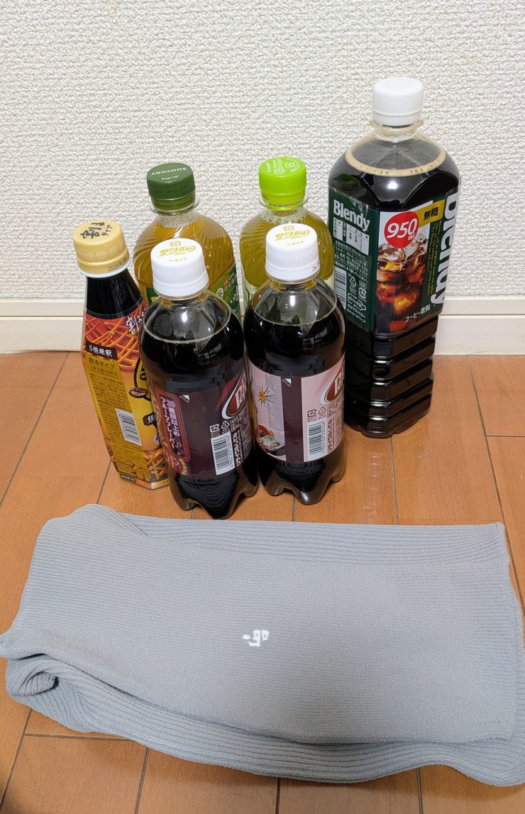 エコバッグでペットボトル購入