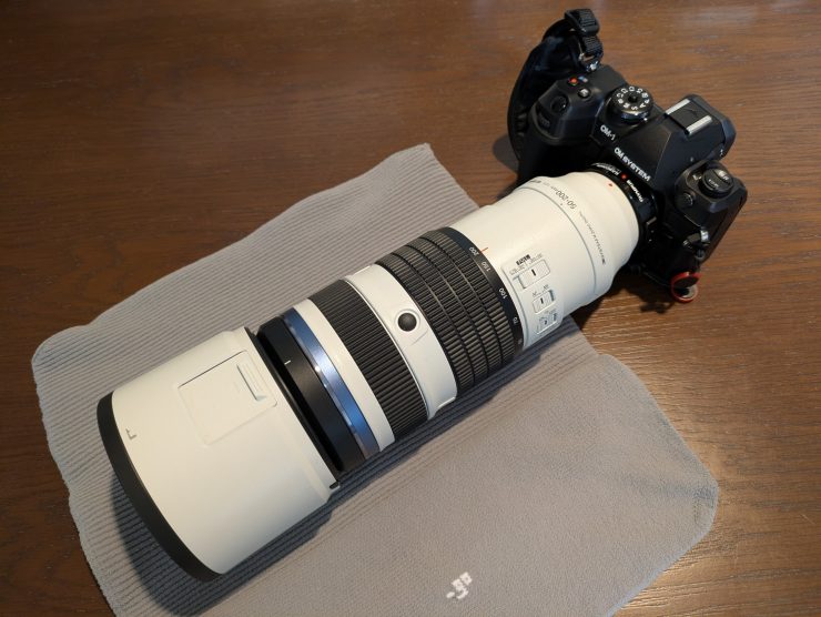 野鳥撮影カメラのパッキング