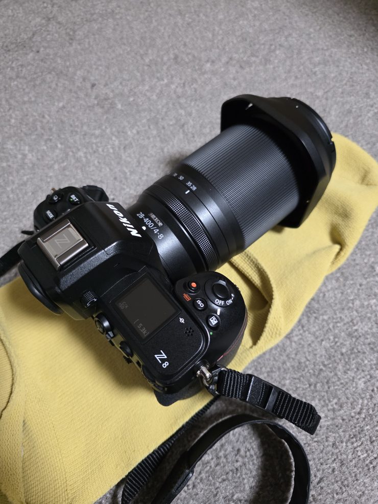 野鳥撮影用レンズ装着時の保護になります