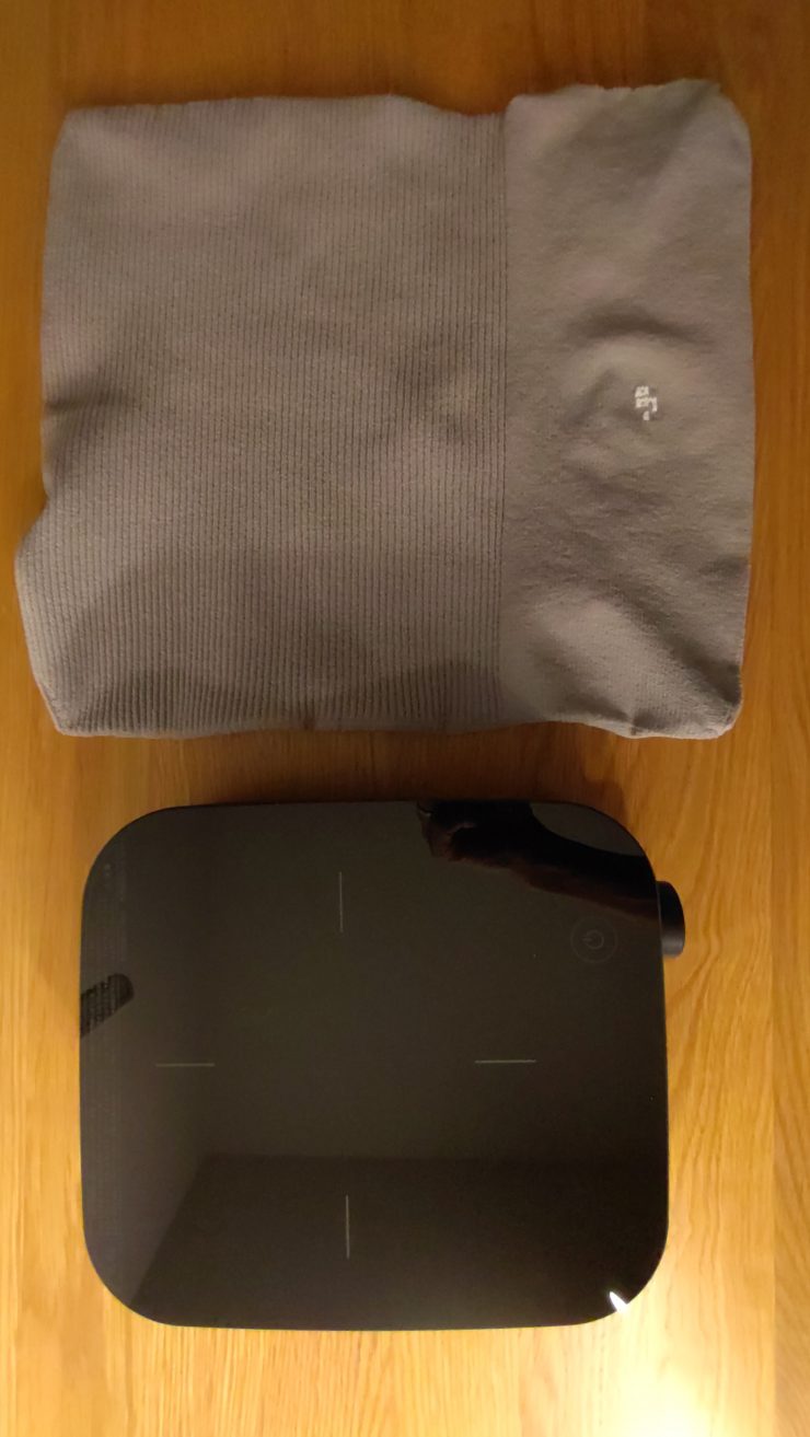 IHクッキングヒーター包めた！