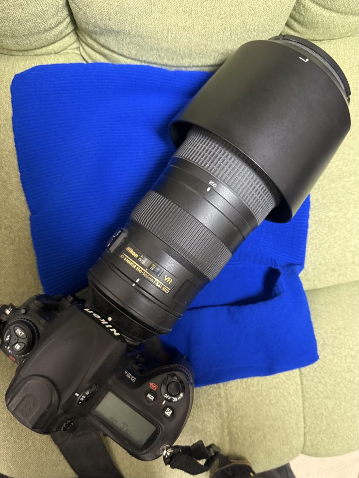 鳥撮り用レンズとカメラ
