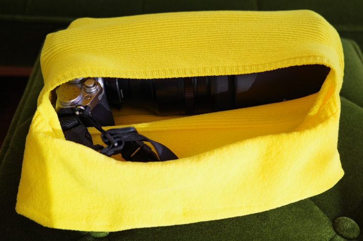 出かけるついでに長い望遠レンズを持って行きたい