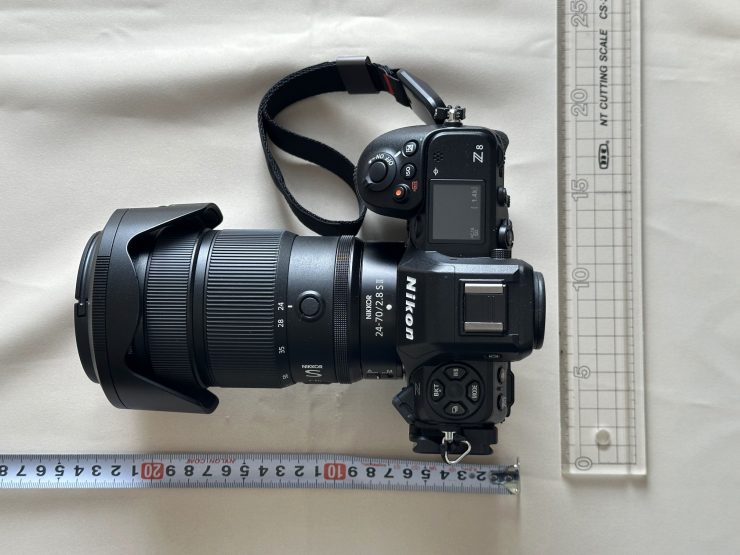 Nikon Z8(L字プレート付き) ＋ NIKKOR Z 24-70mm f/2.8＋レンズフードと_go polygon XL