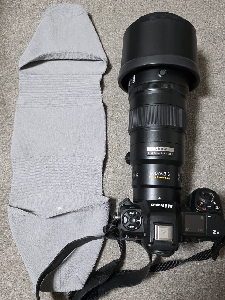 ニコンZ28-400レンズに最高。600用も作って欲しいな。