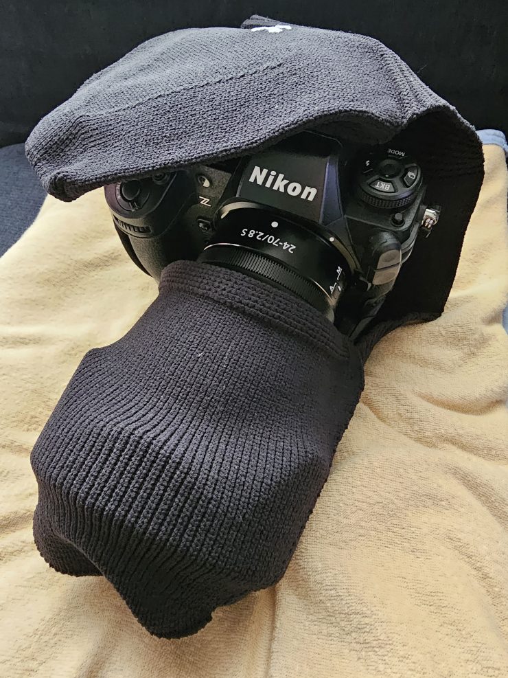 Nikon Z9 と_go polygon W for camera XL試作