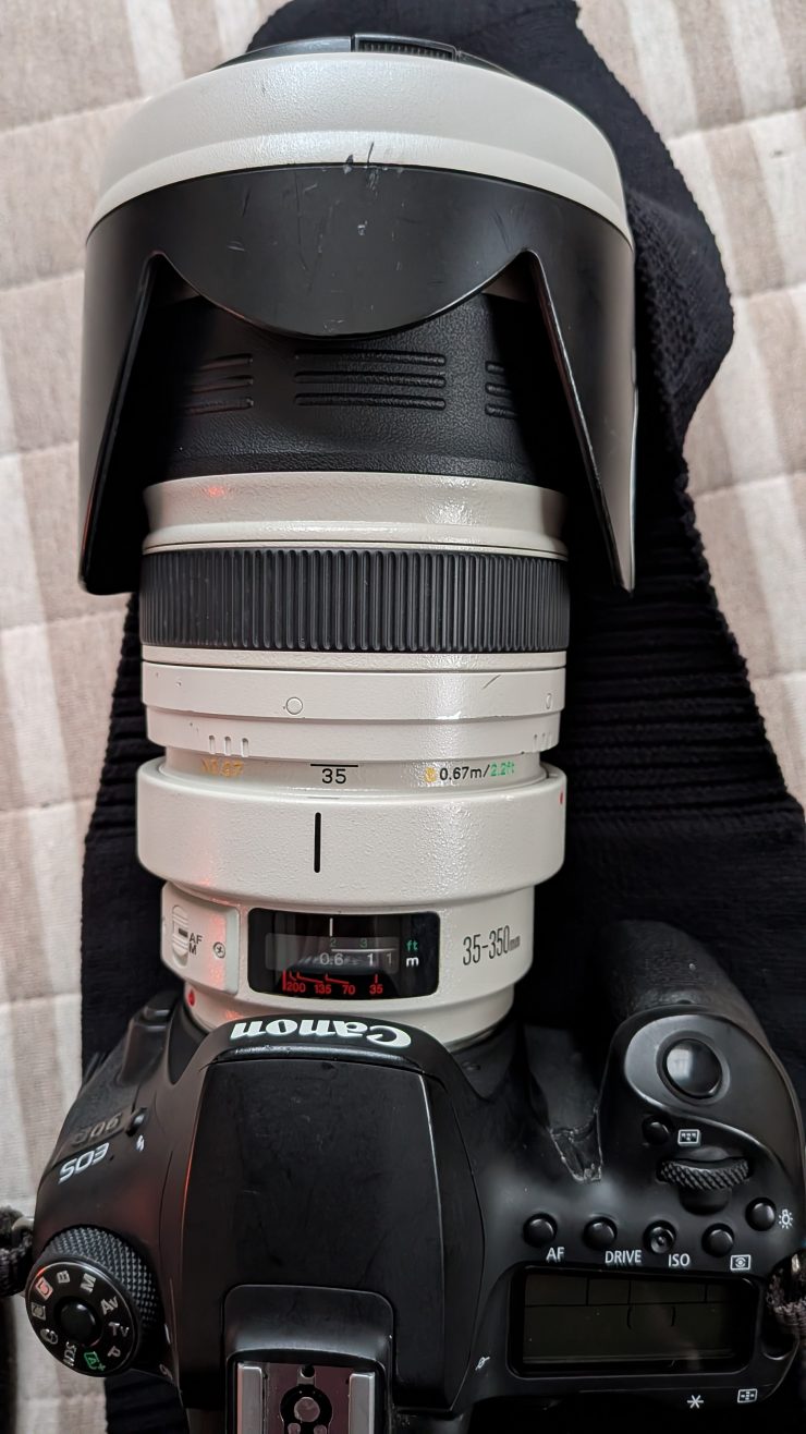Canon EOS 90D ＋ Canon 100-400mm と _go polygon XL
