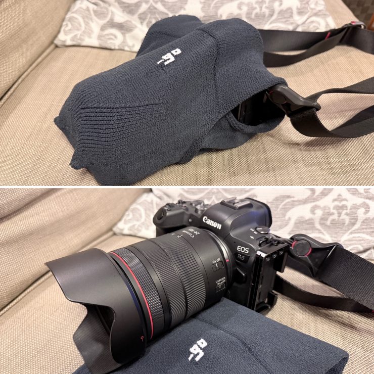 R6と標準ズームを渋めカラーで包む