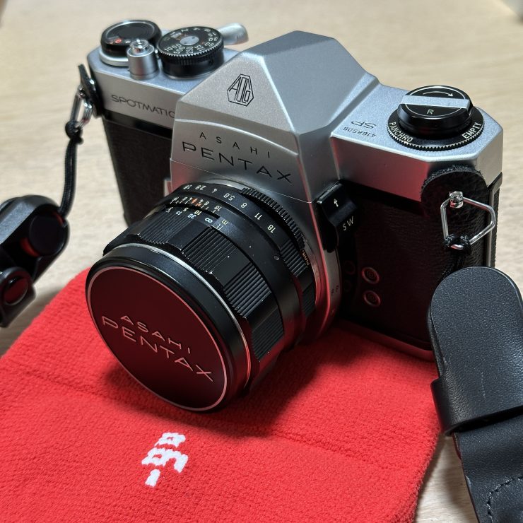 ペンタックス SPフィルムカメラと_go polygon W for camera S 試作