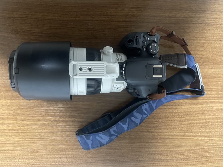 Canon EOSKiss X10iとCanon100-400と_go poligon W for camera XL