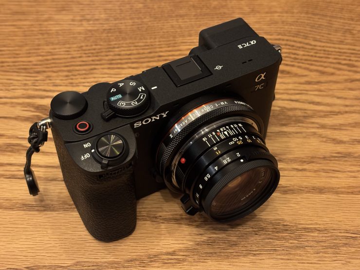SONY α7C II と_go polygon S
