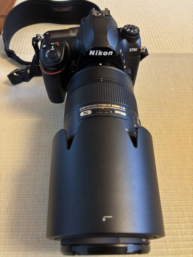 Nikon D780＋80-400mm と_go polygon XL