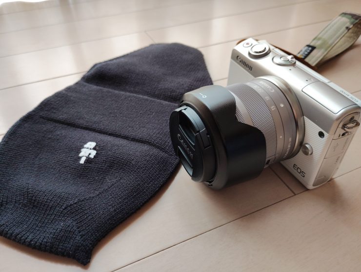 Canon EOS M100と_go polygon W for camera S