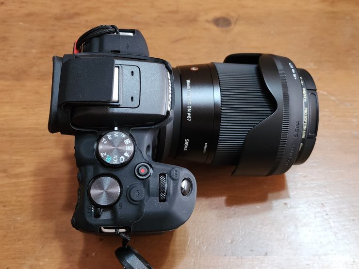 Canon EOS R10＋SIGMA 16mmとpolygon S試作モデル