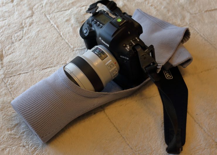 Canon EOS-1D X Mark III＋EF100-400mm F4.5-5.6＋レンズフードと_go polygon XL