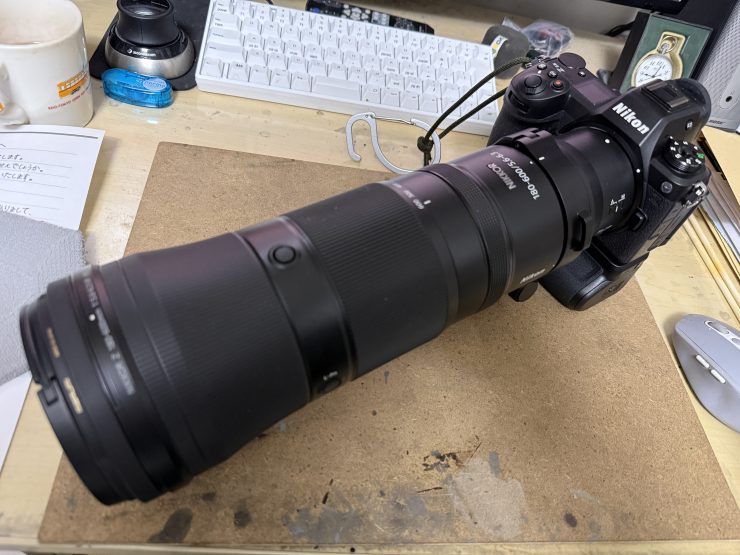 Nikon Z6iii縦グリ付きと、180-600mm