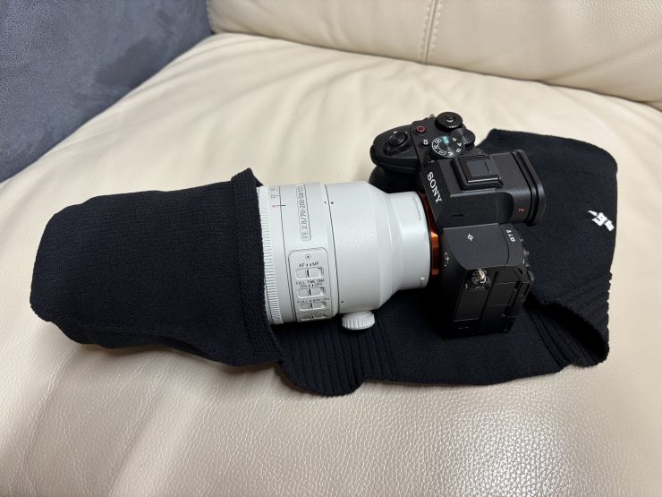 SONY α7 V＋FE 70-200mm F2.8 と polygon XL 試作モデル