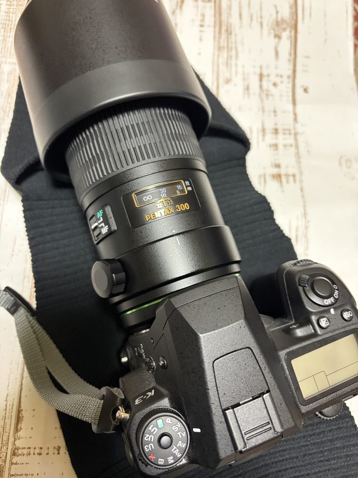 PENTAX K-3 ＋ smc PENTAX-DA★300mmF4と polygon XL 試作モデル