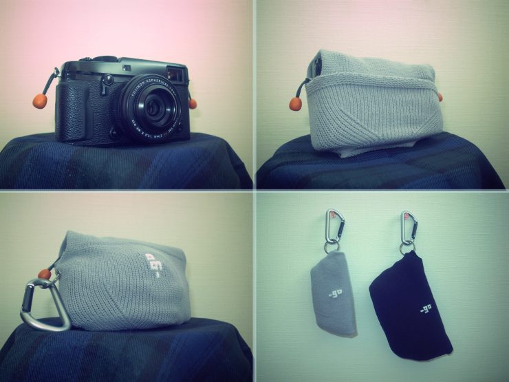 パンケーキレンズを付けて包んでみました