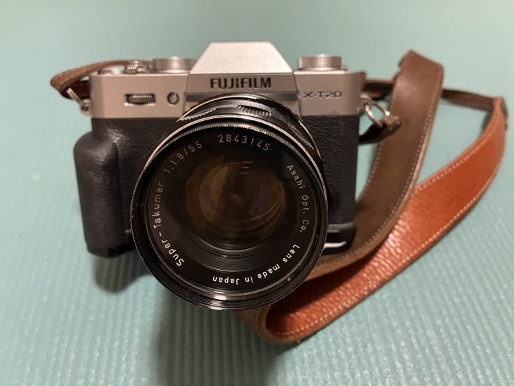 FUJIFILM X-T20 Super-Takumar と_go polygonS