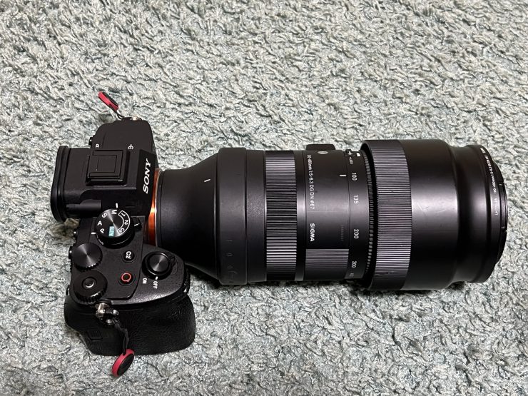 SONY α7ⅣとSIGMA100-400mmと_go polygonXL