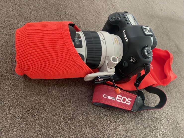 5D MarkⅢ+200mmと_go polgon W XL