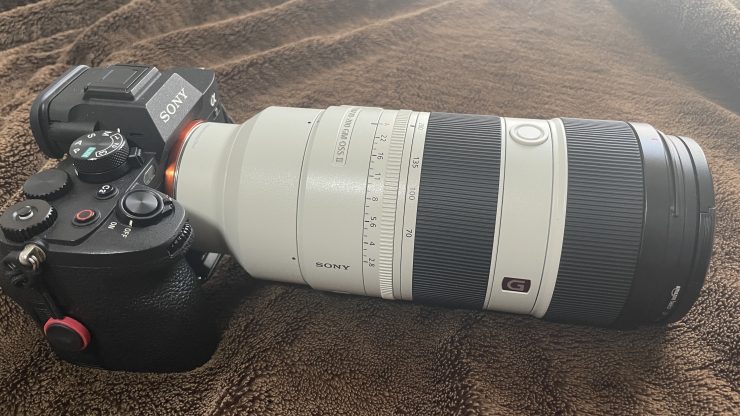 SONY α7 IV / α7R V(縦グリップ付)＋FE 70-200mm F2.8 と polygon XL 試作モデル